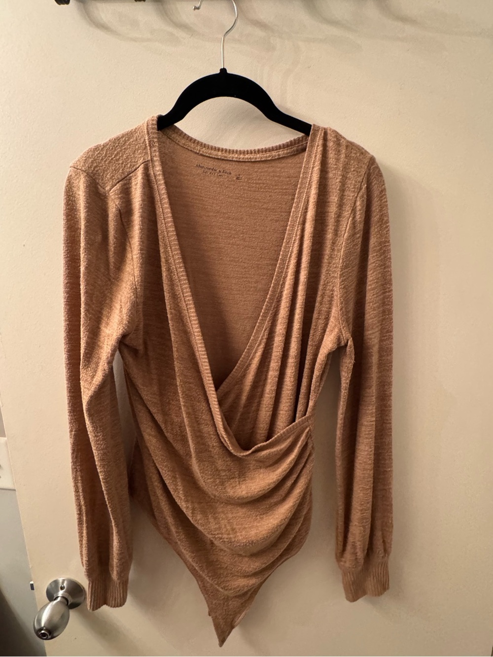 Abercrombie Camel Sweater Bodysuit